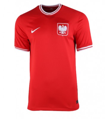 Lacne Ženy Futbalové dres Poľsko MS 2022 Krátky Rukáv - Preč